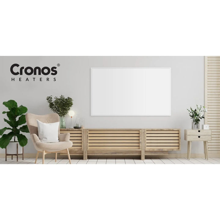 Cronos infrarödvärmare, 1000W, matt yta, ultratunn, Carbon P1000
