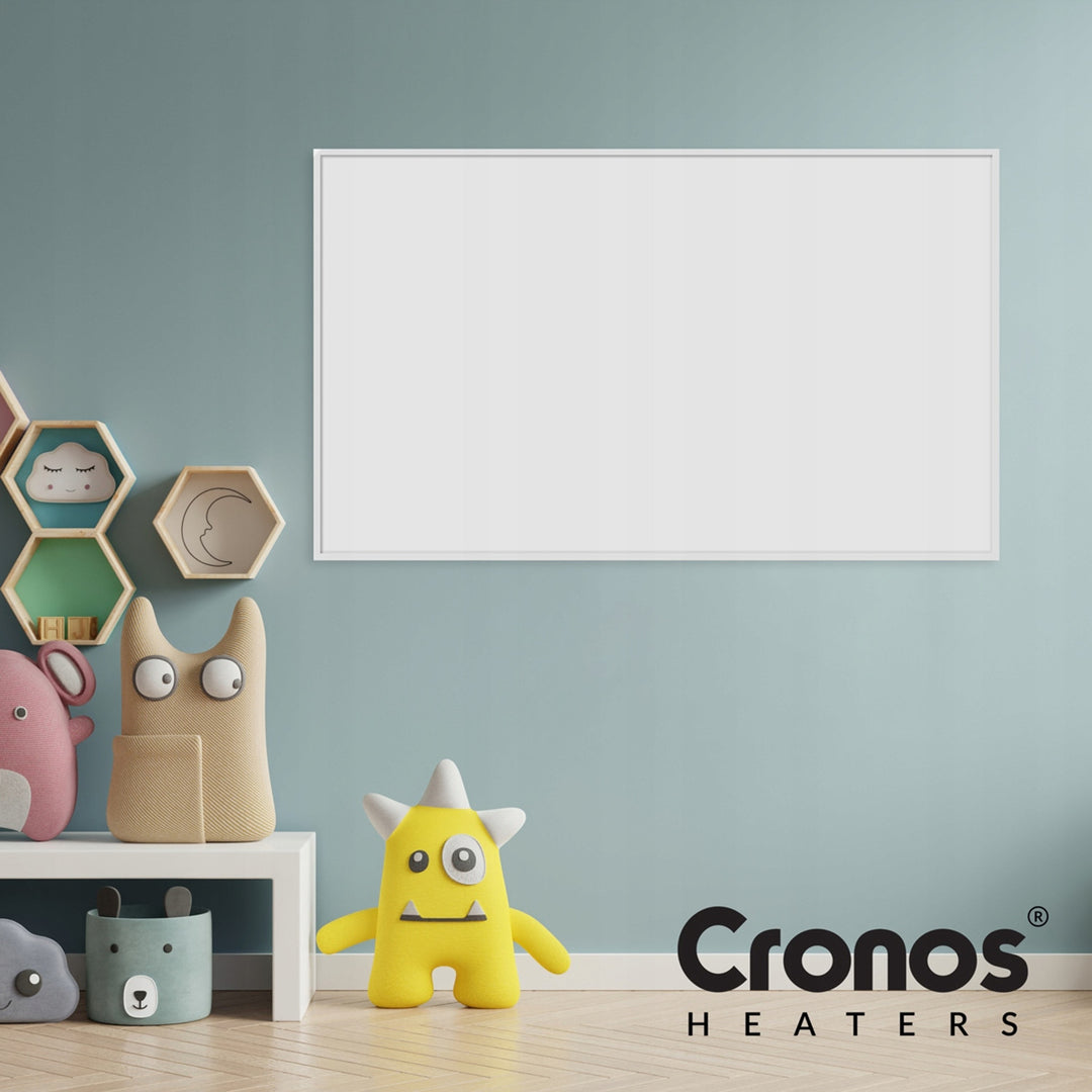 Cronos infrarödvärmare, 1000W, matt yta, ultratunn, Carbon P1000