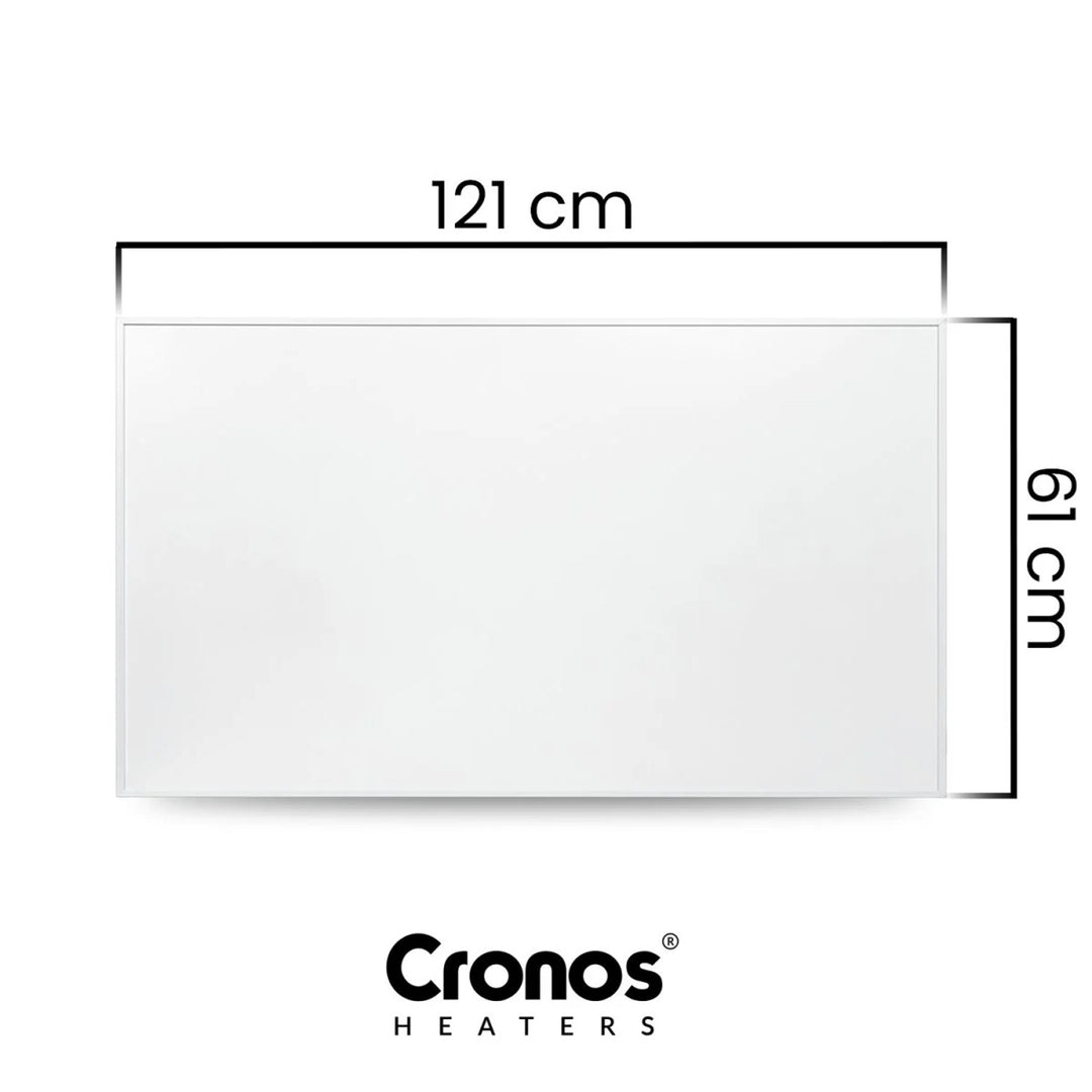 Cronos infraröd värmare, 700W, fjärrkontroll, matt yta, ultratunn, ekonomisk uppvärmning, Graphene PRO CGP-700TWP