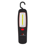Maclean COB LED-verkstadslampa, magnet, krok, 3xAA, MCE03 + 3x Varta Industrial LR6/AA R-06-batterier