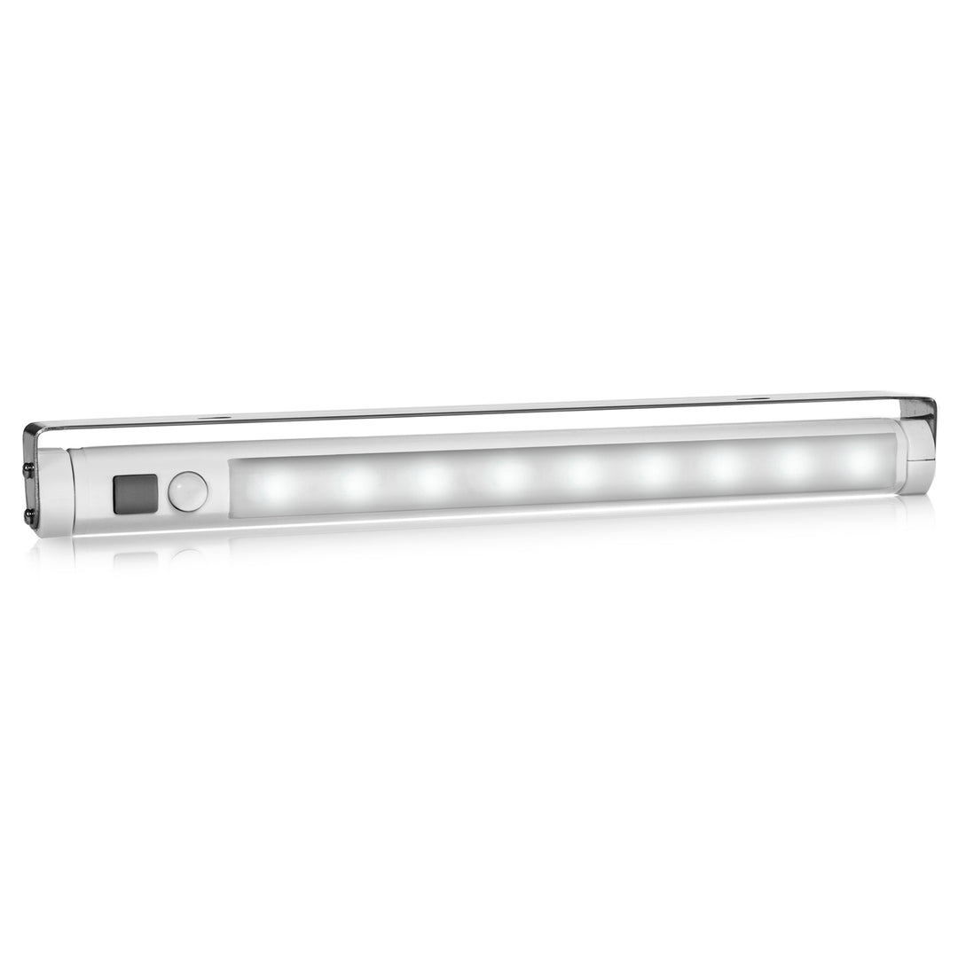 Maclean LED-kökslampa, underskåp 9 SMD, batteridriven, PIR-sensor på/av, MCE166 + 3x Varta Industrial LR6/AA R-06 batterier