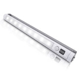 Maclean LED-kökslampa, underskåp 9 SMD, batteridriven, PIR-sensor på/av, MCE166 + 3x Varta Industrial LR6/AA R-06 batterier