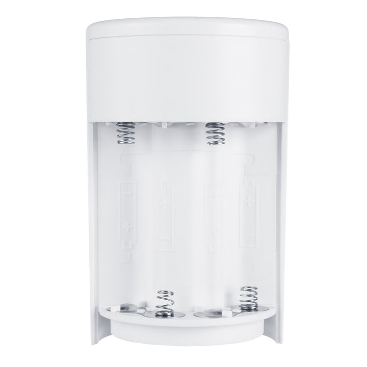 Promedix automatisk dispenser, dispenseringsbehållare för flytande tvål, desinfektionsvätskor, 300 ml, vit, PR-540 W + 4 Varta Industrial AA-batterier