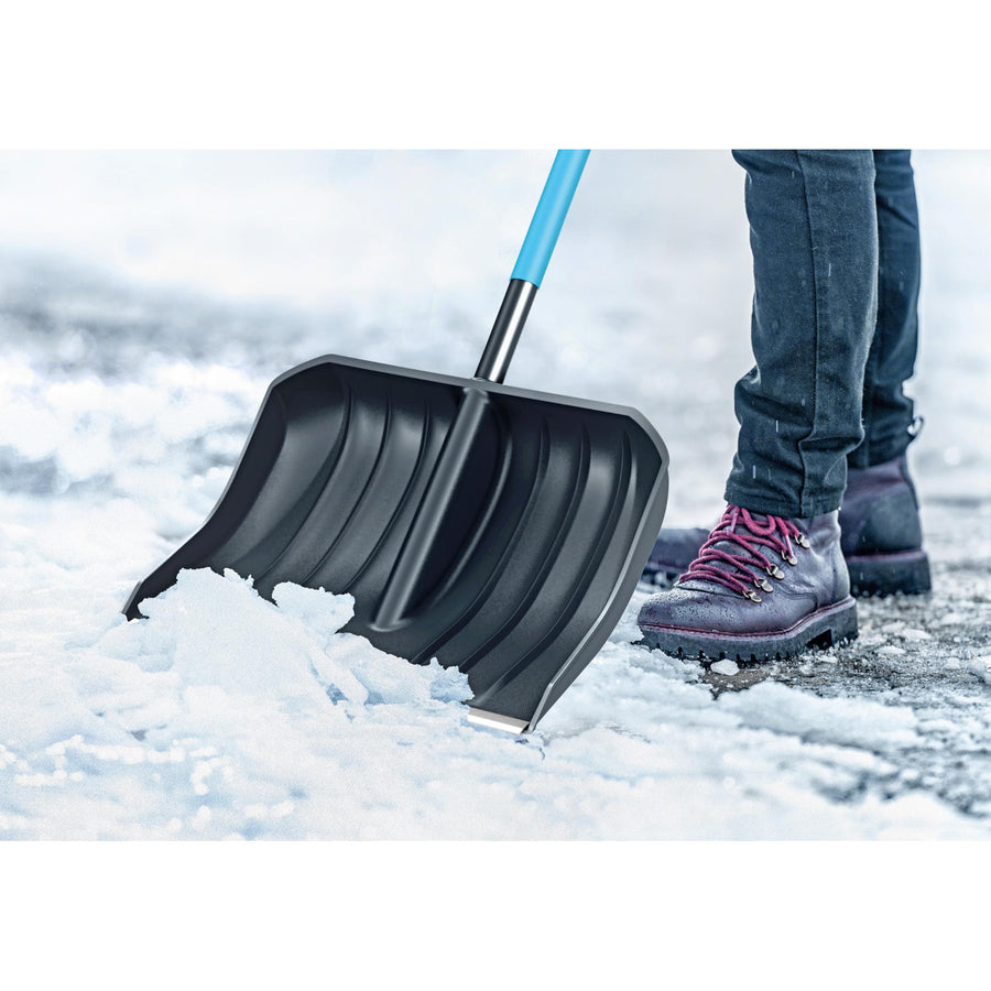 Cellfast snöskyffel, aluminiumskaft, 140 cm lång, Cellpro 40-340 + glasskrapa