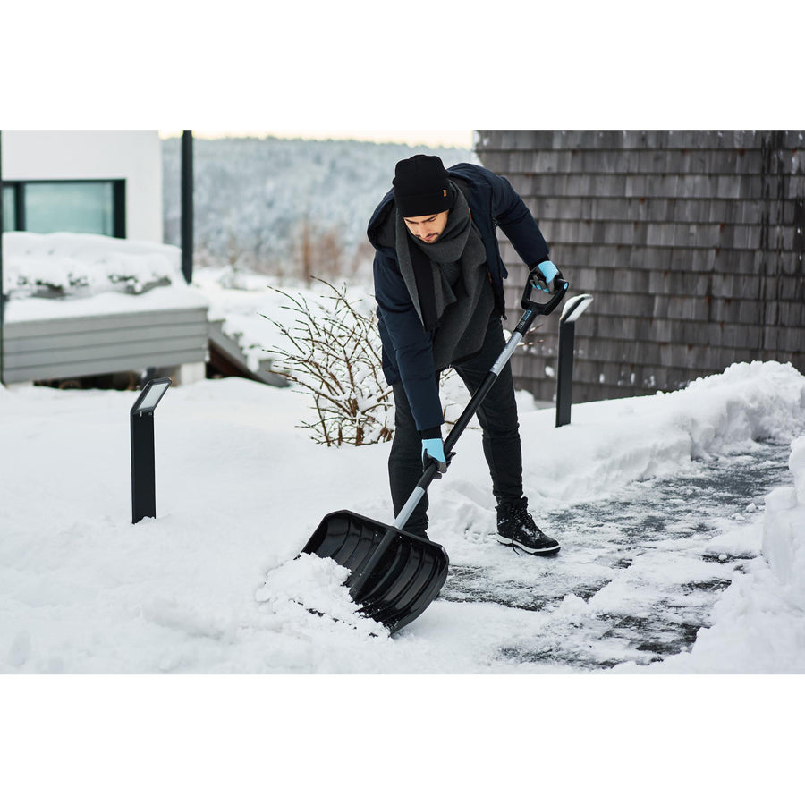 Cellfast snöskyffel, djupt huvud 150 mm, längd 144 cm, Energo 40-011 + glasskrapa