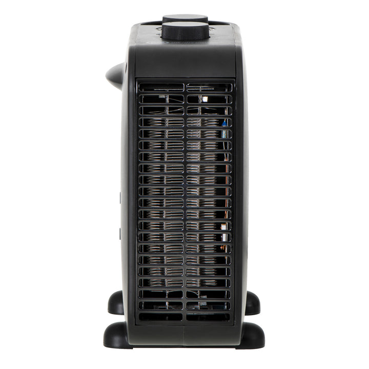 Adler värmefläkt, 2 effektnivåer, max 2000W, termostat, svart, AD 7725