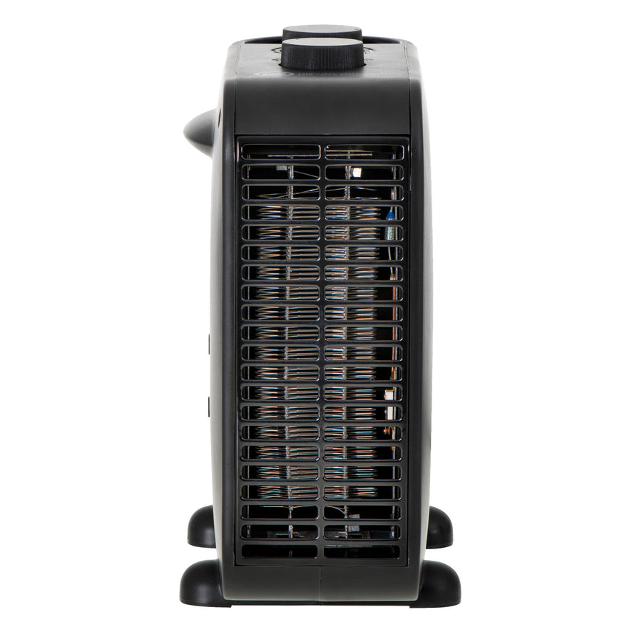 Adler värmefläkt, 2 effektnivåer, max 2000W, termostat, svart, AD 7725