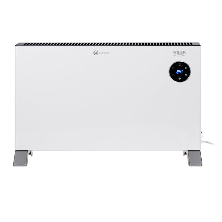 Värmekonvektor Adler, LED-display, fjärrkontroll, 3 värmenivåer, termostat, max 2000W, AD 7752