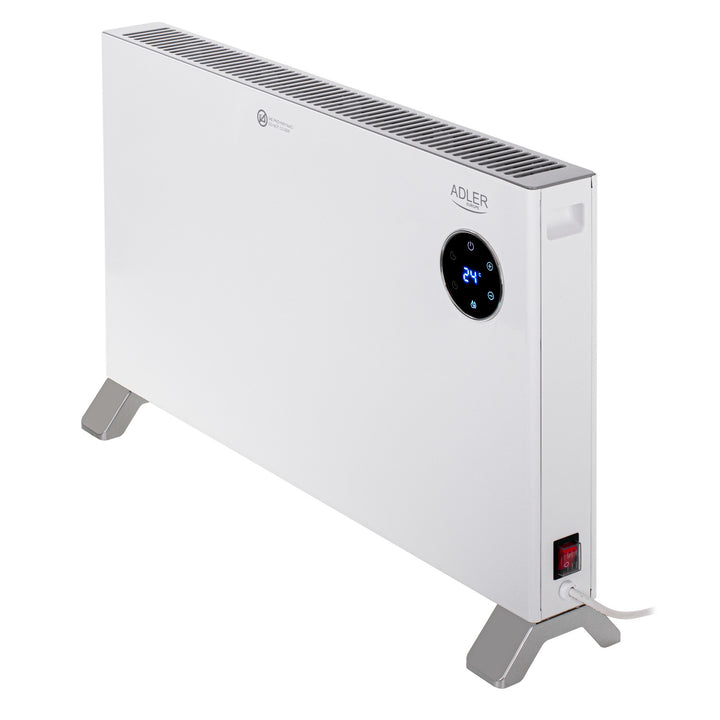 Värmekonvektor Adler, LED-display, fjärrkontroll, 3 värmenivåer, termostat, max 2000W, AD 7752
