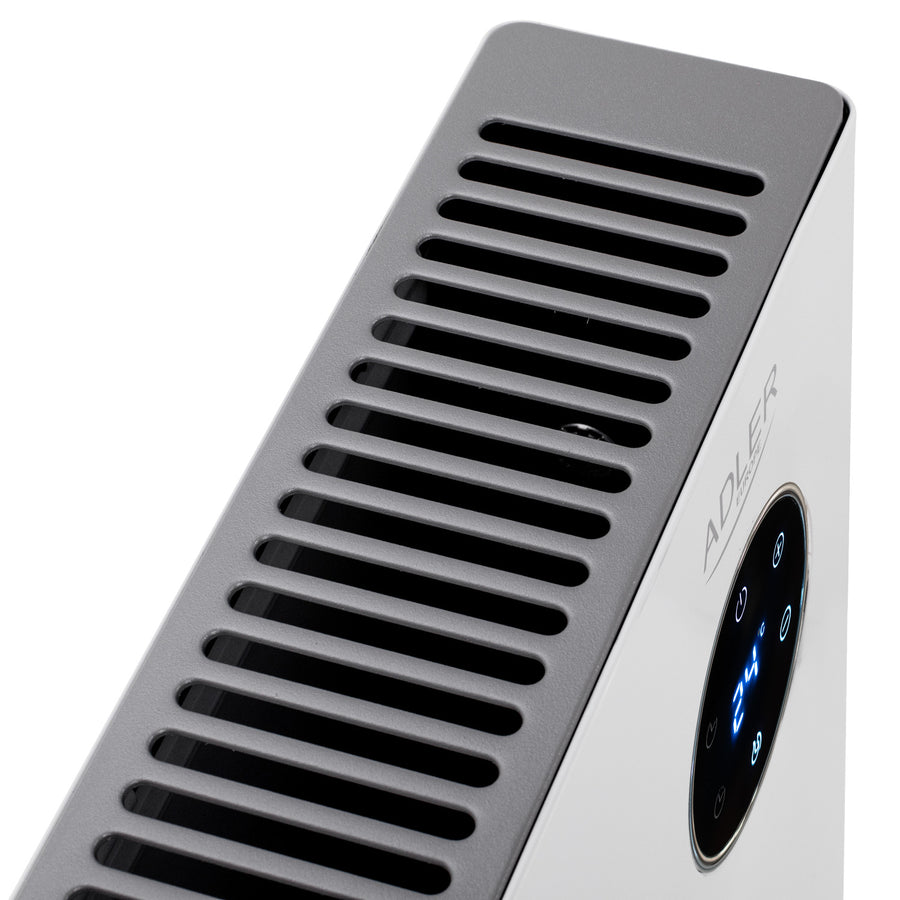Värmekonvektor Adler, LED-display, fjärrkontroll, 3 värmenivåer, termostat, max 2000W, AD 7752