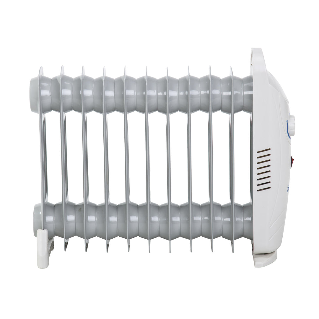 Mesko oljevärmare, 11 ribbor, 1200W, temperaturreglering, grå, MS 7806