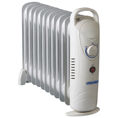 Mesko oljevärmare, 11 ribbor, 1200W, temperaturreglering, grå, MS 7806