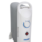Mesko oljevärmare, 7 ribbor, 800W, temperaturreglering, grå, MS 7804
