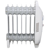 Mesko oljevärmare, 7 ribbor, 800W, temperaturreglering, grå, MS 7804