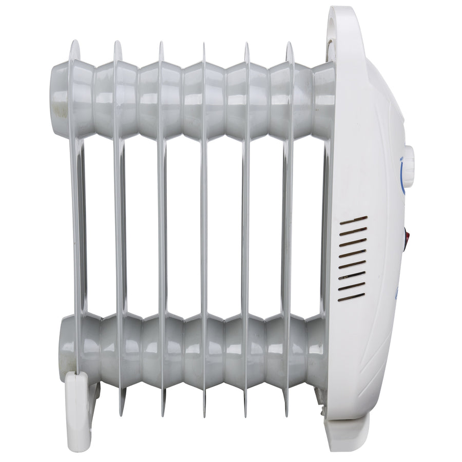 Mesko oljevärmare, 7 ribbor, 800W, temperaturreglering, grå, MS 7804