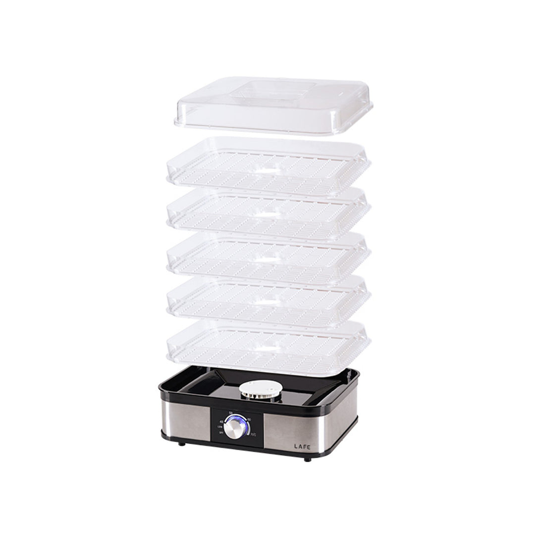 Lafe-tork, för svamp, frukt, grönsaker, 250W, 5 siktar, temperaturkontroll, NutriDry