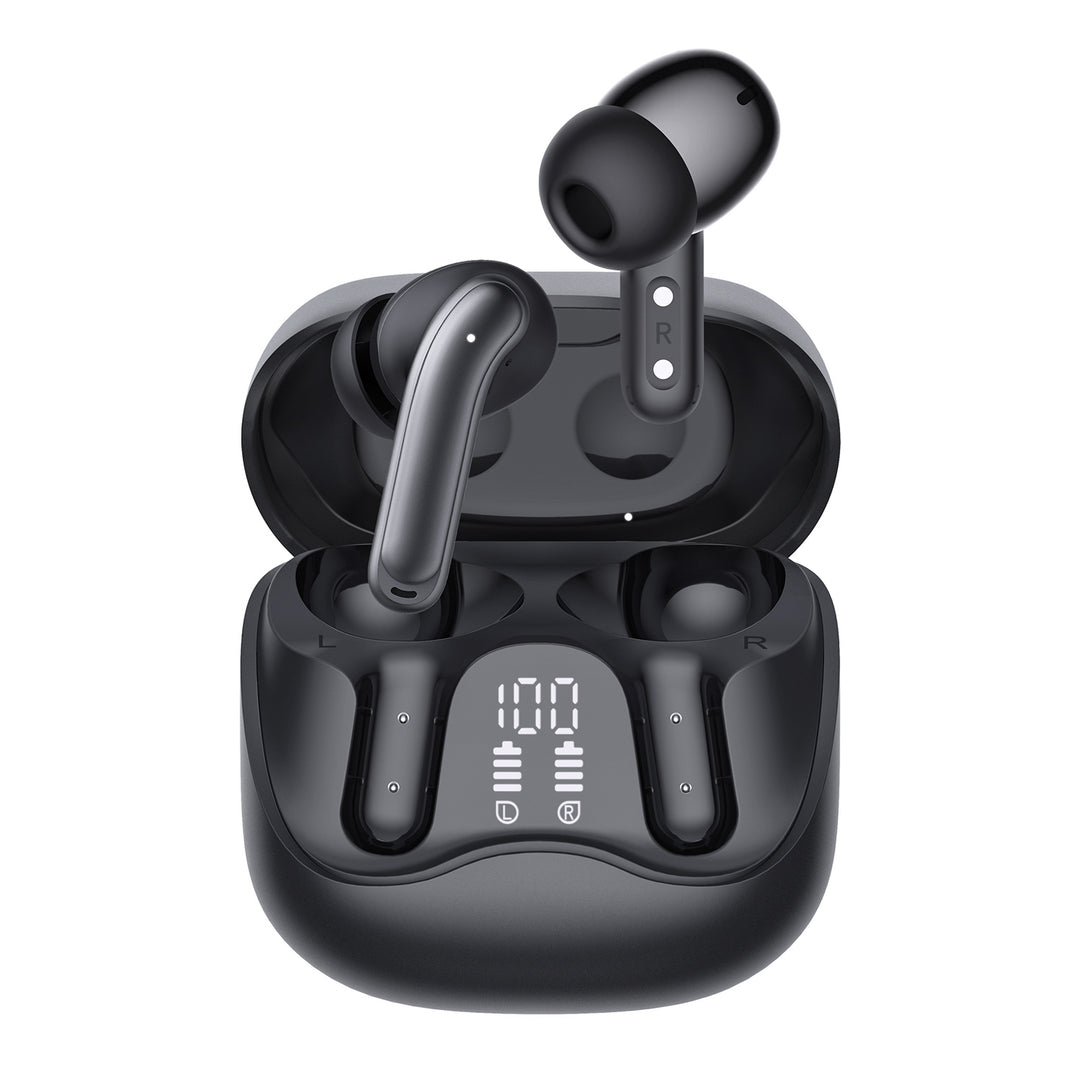 Audiocore trådlösa hörlurar, hybrid ANC, ENC, 6 mikrofoner, laddningsfodral, Tuya, AC591 PRO