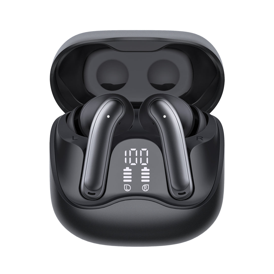 Audiocore trådlösa hörlurar, hybrid ANC, ENC, 6 mikrofoner, laddningsfodral, Tuya, AC591 PRO
