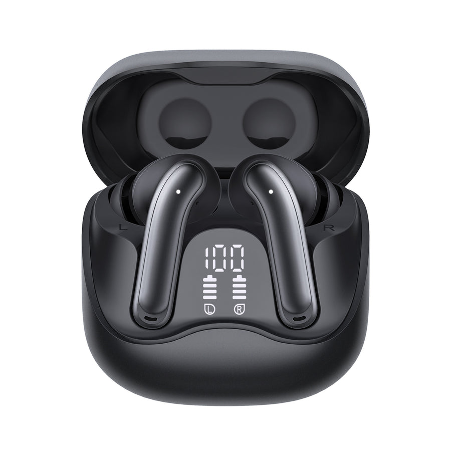Audiocore trådlösa hörlurar, hybrid-ANC, ENC, 6 mikrofoner, laddningsfodral, Tuya, AC591 PRO