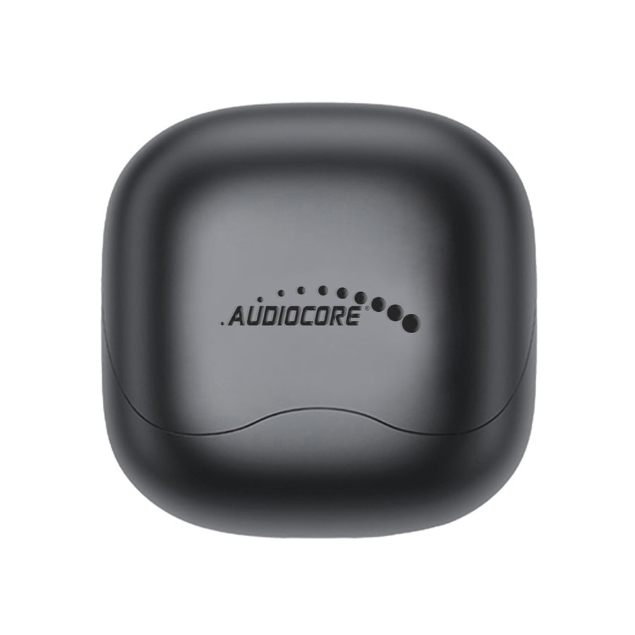 Audiocore trådlösa hörlurar, hybrid-ANC, ENC, 6 mikrofoner, laddningsfodral, Tuya, AC591 PRO