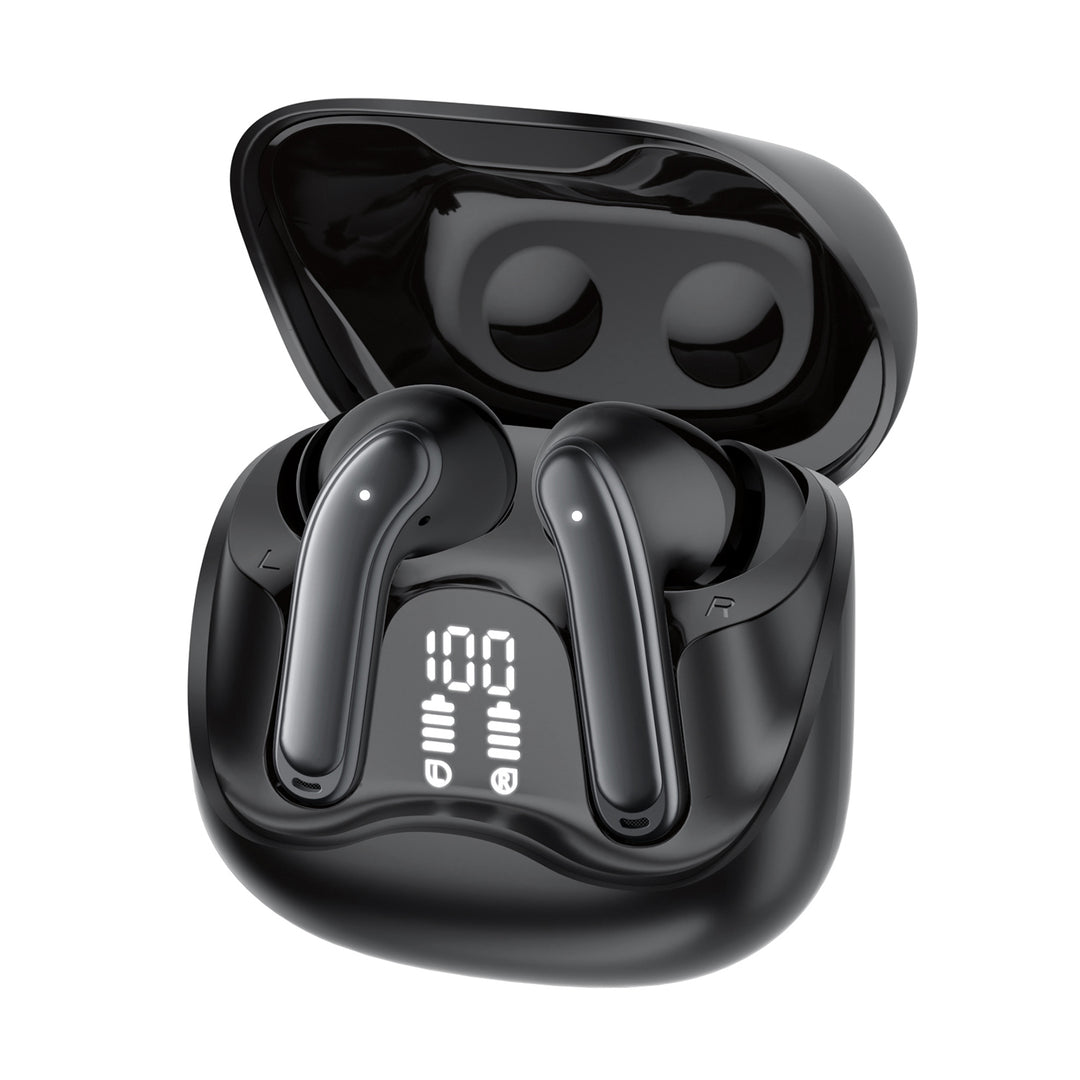Audiocore trådlösa hörlurar, hybrid ANC, ENC, 6 mikrofoner, laddningsfodral, Tuya, AC591 PRO