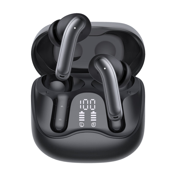 Audiocore trådlösa hörlurar, hybrid ANC, ENC, 6 mikrofoner, laddningsfodral, Tuya, AC591 PRO