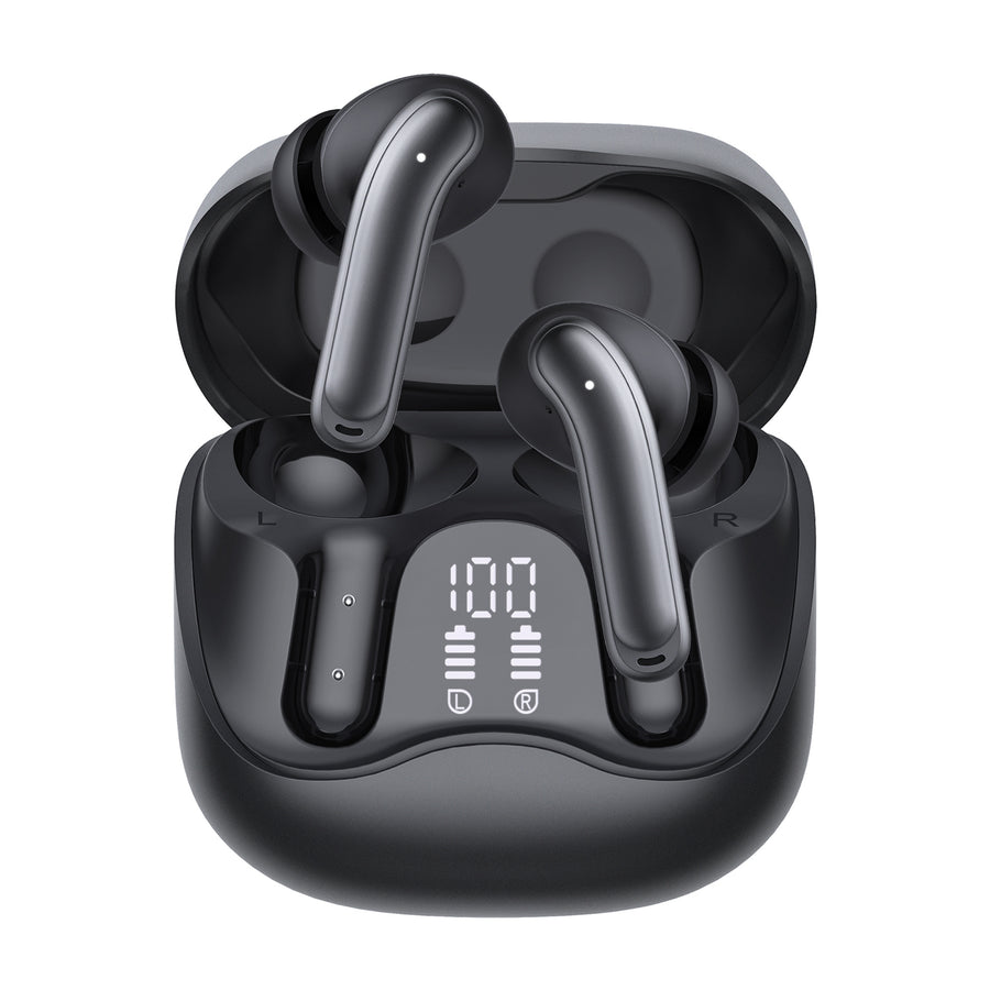 Audiocore trådlösa hörlurar, hybrid-ANC, ENC, 6 mikrofoner, laddningsfodral, Tuya, AC591 PRO