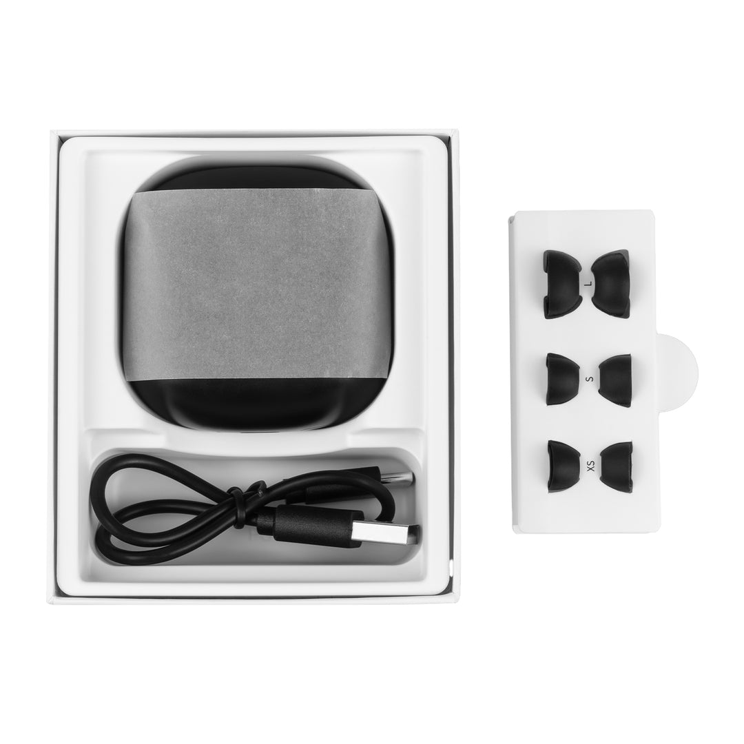 Audiocore trådlösa hörlurar, hybrid ANC, ENC, 6 mikrofoner, laddningsfodral, Tuya, AC591 PRO