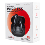 Audiocore trådlösa hörlurar, hybrid-ANC, ENC, 6 mikrofoner, laddningsfodral, Tuya, AC591 PRO