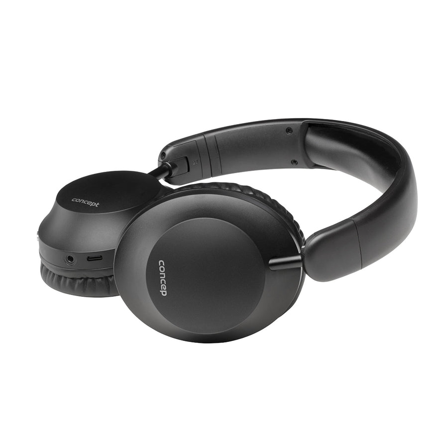 Concept SoundJoy trådlösa in-ear hörlurar, upp till 45 timmars uppspelningstid, Bluetooth 6.0, snabbladdning, aktiv brusreducering upp till 18dB, svart, HS4080