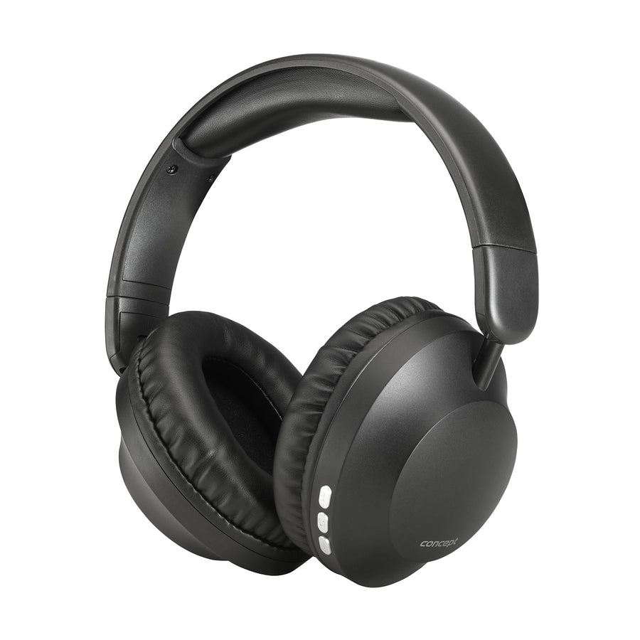 Concept SoundJoy trådlösa in-ear hörlurar, upp till 45 timmars uppspelningstid, Bluetooth 6.0, snabbladdning, aktiv brusreducering upp till 18dB, svart, HS4080