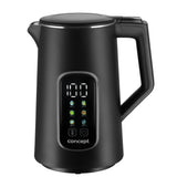 Concept vattenkokare, 1,7L, temperaturkontroll, LED-display, Cool touch-yta, vattennivåindikator, RK3385