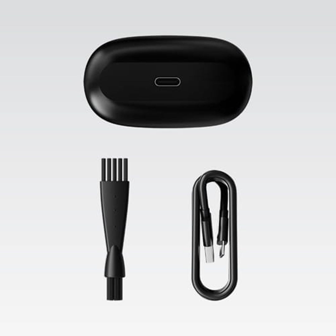Maestro elektrisk rakapparat, 2 huvuden, USB C-laddning, drifttid upp till 60 minuter, enkel rengöring, MR-671