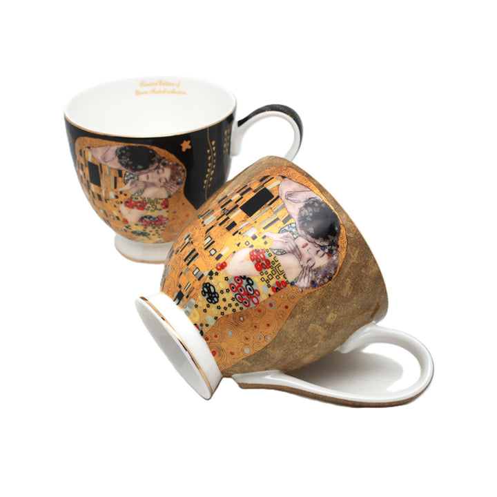Jumbo Gustav Klimt Kiss-muggar 2 st, Drottning Isabel