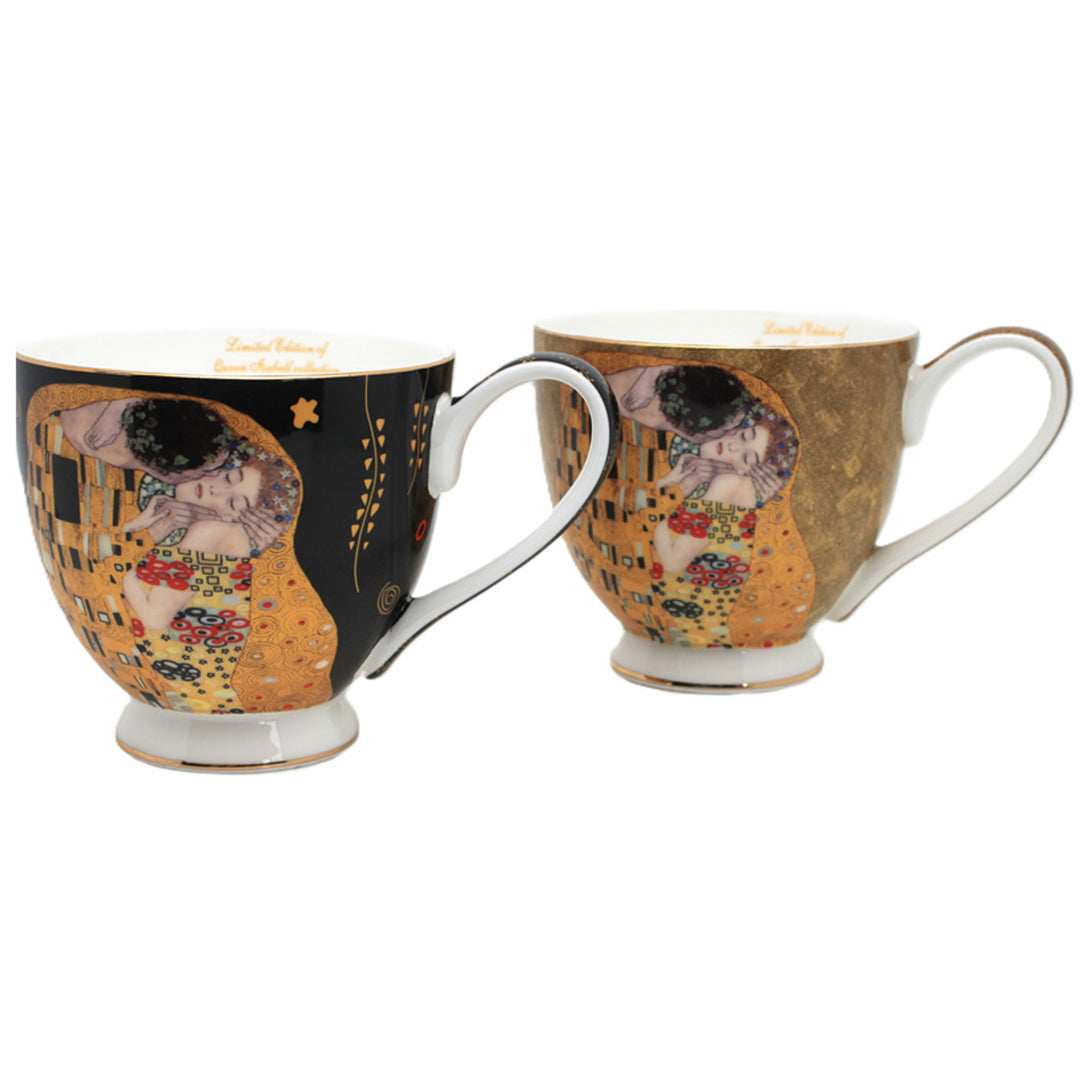 Jumbo Gustav Klimt Kiss-muggar 2 st, Drottning Isabel