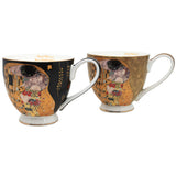 Jumbo Gustav Klimt Kiss-muggar 2 st, Drottning Isabel