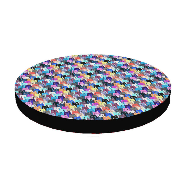 Bertoni kattbädd / madrass, i elastiskt skum, diameter 55 cm, Meow, Ring design
