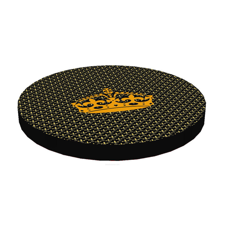 Bertoni kattbädd / madrass, i elastiskt skum, diameter 55 cm, Crown design, Ring