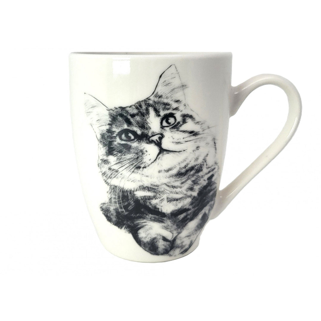 Drottning Isabel porslinsmugg, sibirisk katt, 350ml, Q1-05201