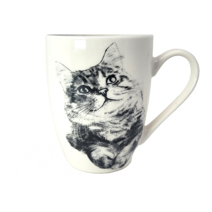 Drottning Isabel porslinsmugg, sibirisk katt, 350ml, Q1-05201