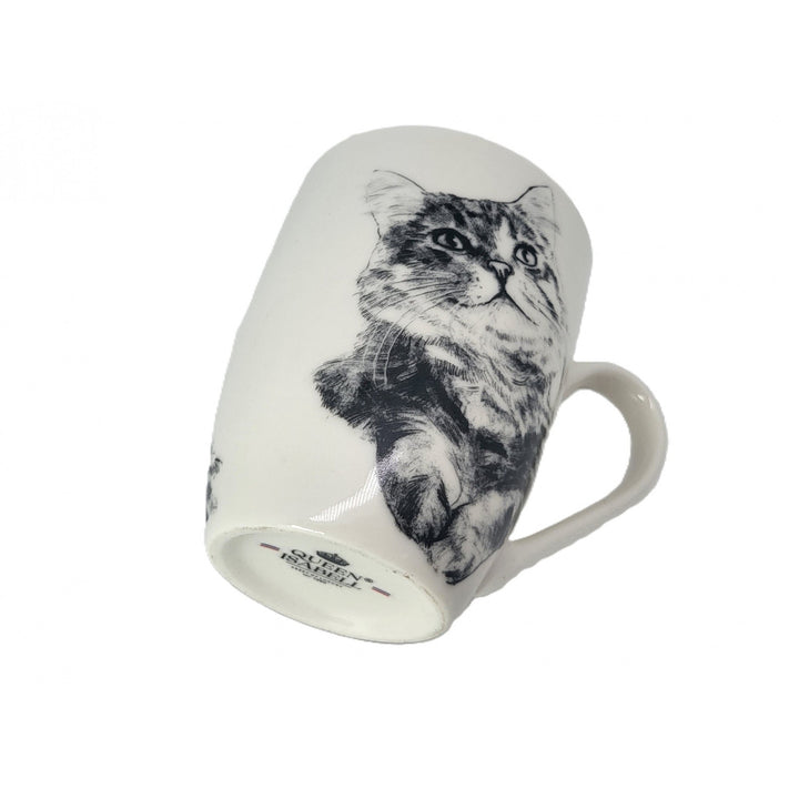 Drottning Isabel porslinsmugg, sibirisk katt, 350ml, Q1-05201