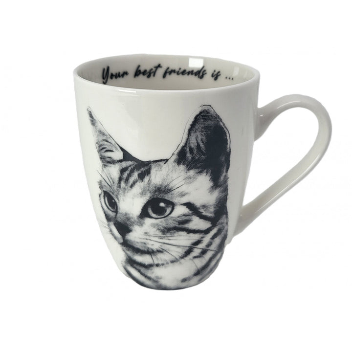 Drottning Isabel porslinsmugg, Sokake katt, 350 ml, Q1-05218