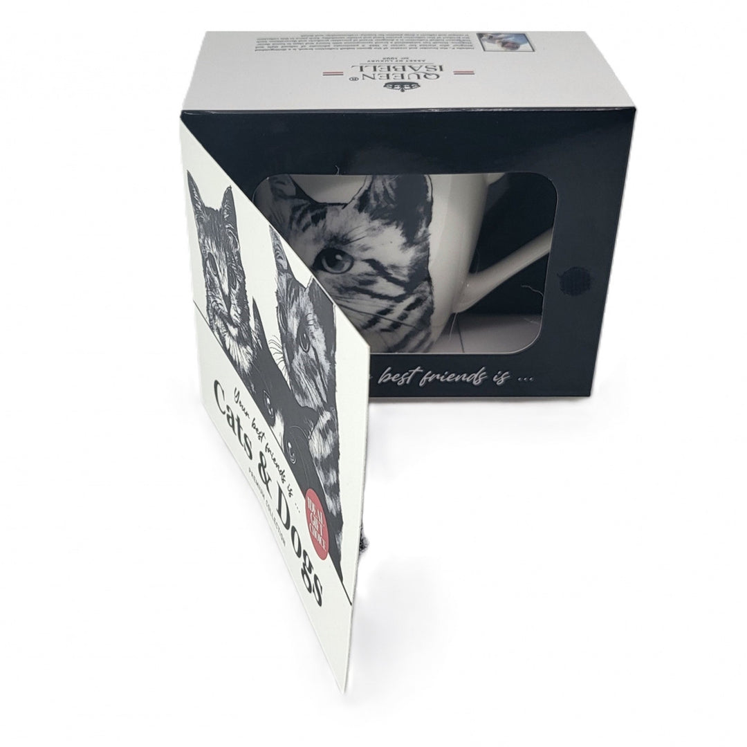 Drottning Isabel porslinsmugg, Sokake katt, 350 ml, Q1-05218