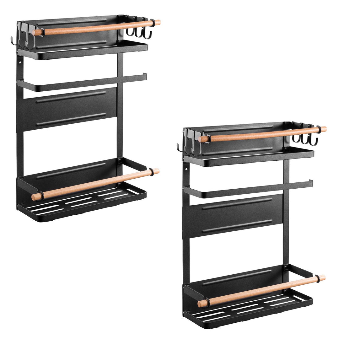 Maclean magnethylla för kyl/tvättmaskin, svart, max 12 kg, MC-910, 2 st