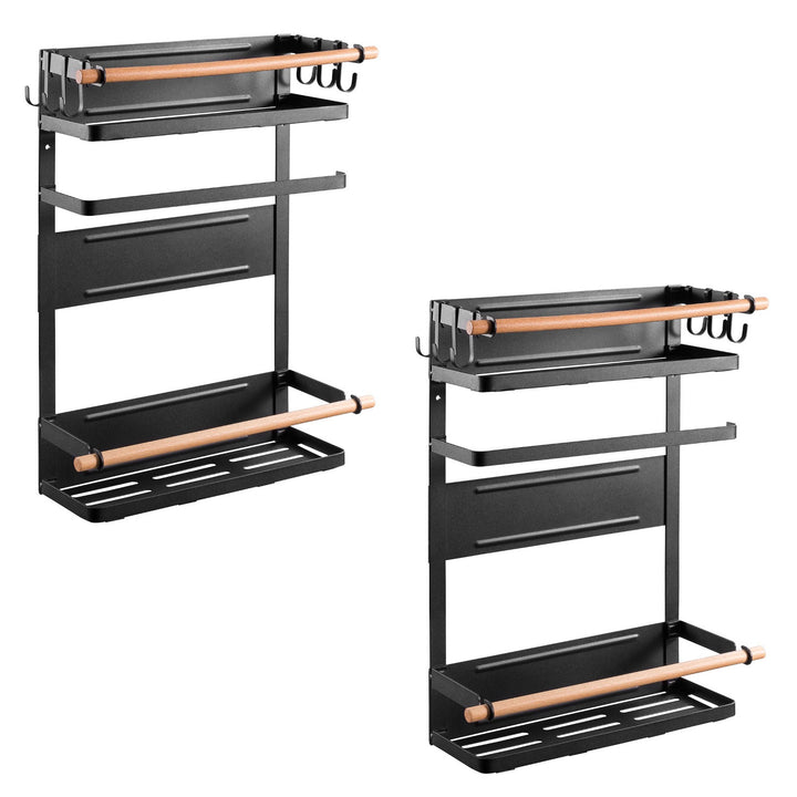 Maclean magnethylla för kyl/tvättmaskin, svart, max 12 kg, MC-910, 2 st