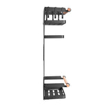 Maclean magnethylla för kylskåp/tvättmaskin, svart, max 12 kg, MC-910, 4 st