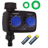 GreenBlue elektronisk bevattningskontroll, programmerare, strömförsörjning 2x 1,5V AA, GB391 + 2x Varta Industrial alkaliska AA-batterier