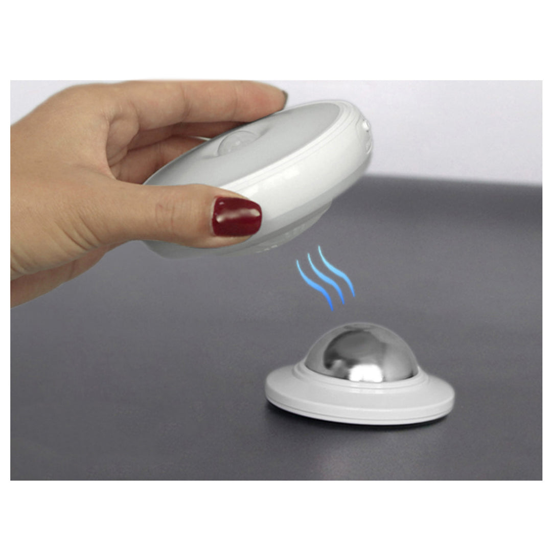LED-lampa med Maclean rörelsesensor, magnet, bakgrundsbelysning, ljuslägen: kontinuerlig, PIR-sensor, 3xAA, MCE223 + 3 x Varta Industrial-batterier