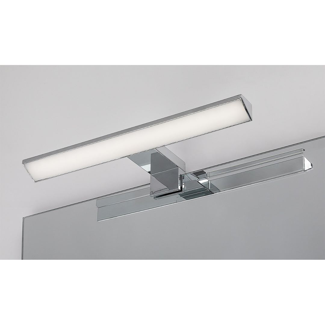 Rabalux badrumslampa, effekt 6W, naturvit 4000K, IP44. krom, Loric