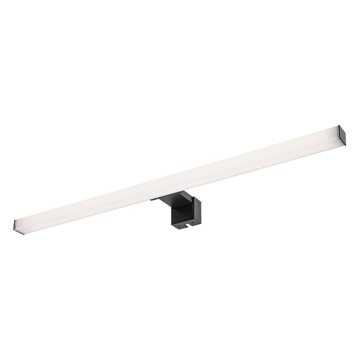 Rabalux badrumslampa, effekt 9W, naturvit 4000K, IP44. svart, Oliro